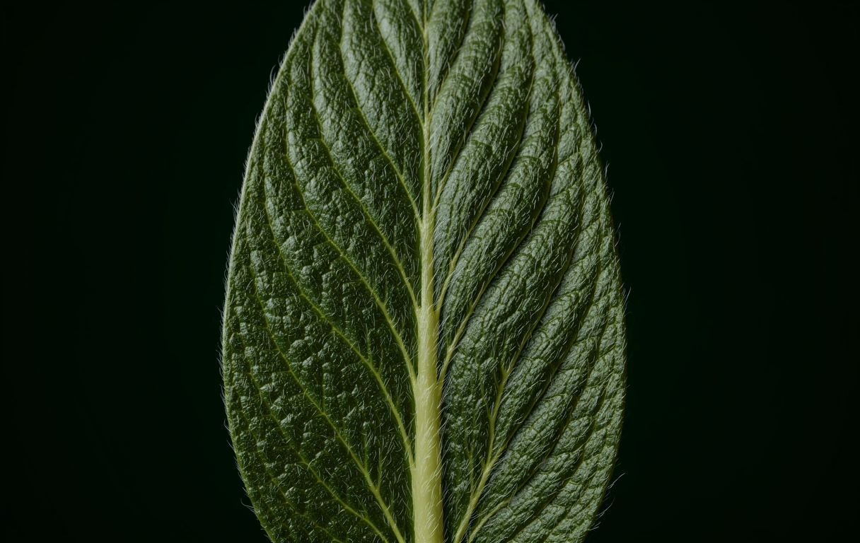 Botanische Makroaufnahme einer Heilpflanze
